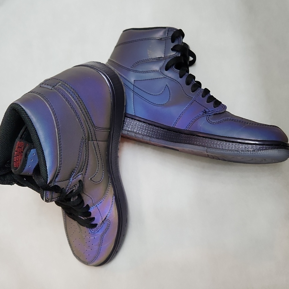 Nike Air Jordan 1 Retro High Zoom Fearless Iridescent  Sneakers (M Size 10) - Picture 9 of 16